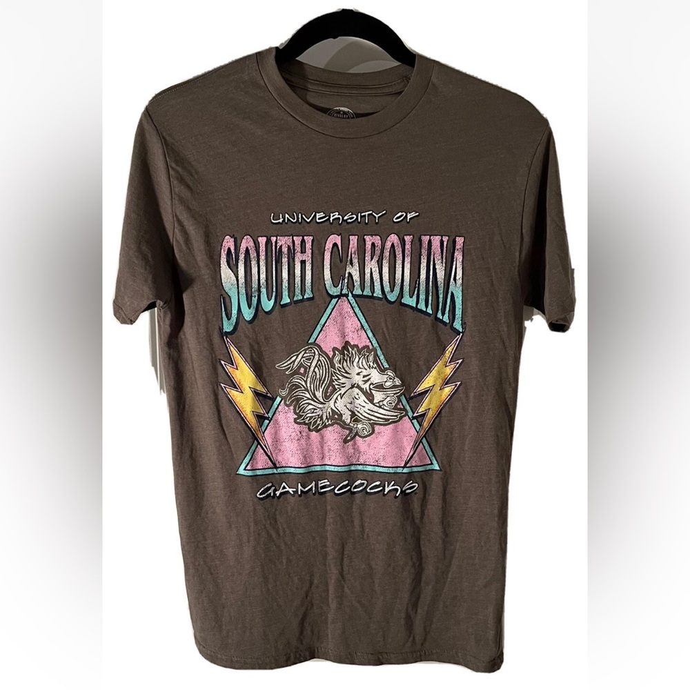 USC Gamecocks University South Carolina Adult Gray Graphic Tshirt March Madness